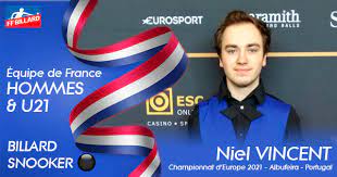 Neil Vincent snooker France