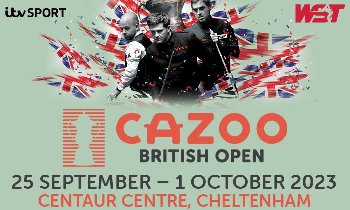 British Open snooker 2023