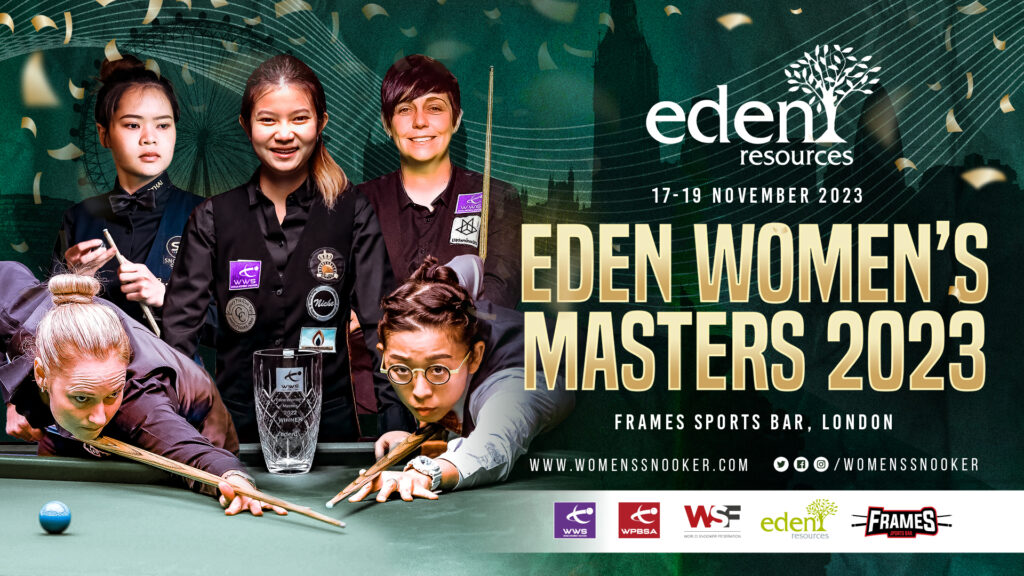 Affiche Éden Snooker Women’s Masters 2023
