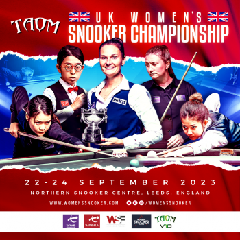 Affiche UK Women's championship 2023 Snooker