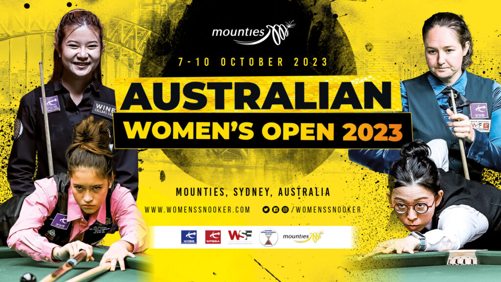 Affiche Australian Women's Open 2023 snooker