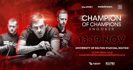 Affiche Champion of Champions snooker