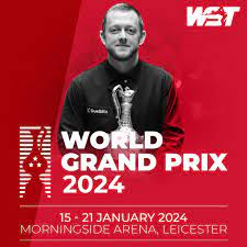 Affiche World Grand Prix 2024 snooker