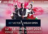 Affiche Welsh Open 2024 snooker