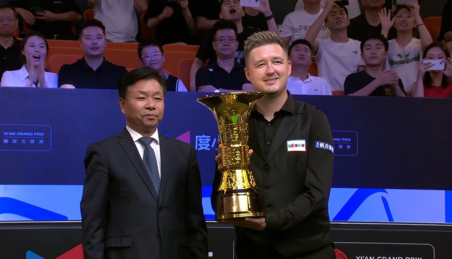 Kyren Wilson vainqueur du Grand Prrix de Xi'an 2024