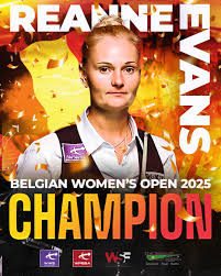 Reanne Evans vainqueur Belgian Open 2025