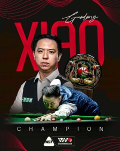 Xiao Guodong vainqueur Wuhan Open 2025