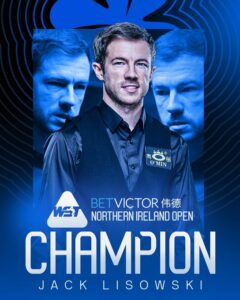 Jack Lisowski vainqueur Northern Ireland Open 2025