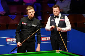 Kyren Wilson et Shaun Higgins