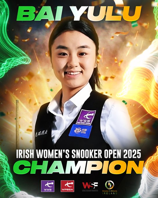 Bai Yulu vainqueur Irish Open 2025