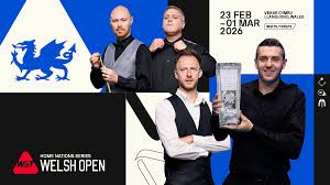 Affiche Welsh Open 2026