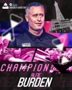 Alfie Burden vainqueur Shoot Out 2025