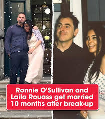 Ronnie O'Sullivan et Layla Rouass