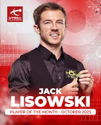 Jack Lisowski joueur du moisd'otobre