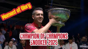 Mark Selby vainqueur Champion of Champions 2025