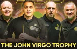 Affiche John Virgo Trophy snooker