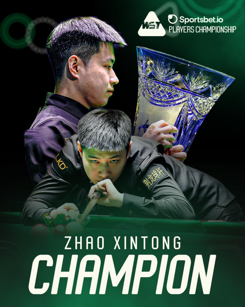 Zhao Xintong vainqueur Players Championship 2026