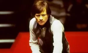 Alex  Higgins, joueur nord-irlandais de snooker