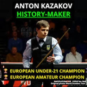 Anton Kazakov double champion d'Europe 2026