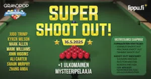 Affiche Super Shoot Out snooker