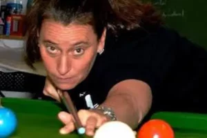 Angelique Vialard joueuse française de snooker