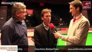 Ken Doherty, John Parrott et Rob Walker snooker