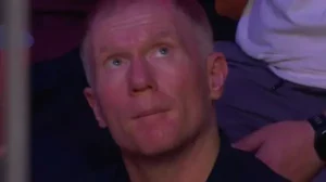 Paul Scholes, ex star du football, présent au Crucible