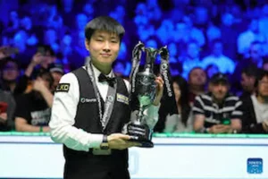 Zhao Xintong vainqueur Tour Championship 2026 Snooker