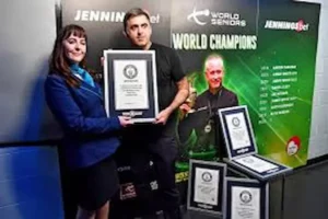 Ronnie O'Sullivan reçoit 5 certificats Guiness pour ses records