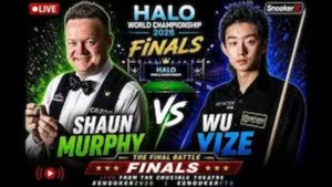 Wu Yize vs Shaun Murphy finale World Snooker Championship 2026