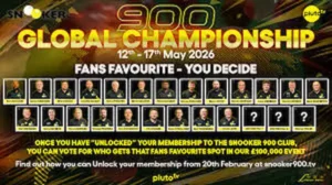 Affiche Snooker 900 2026