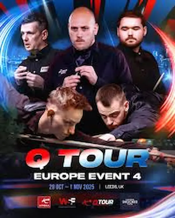Affiche Epreuve 4 Q Tour 2025-2026 snooker