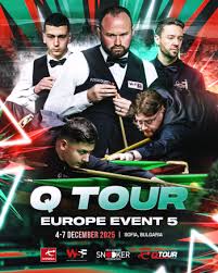 Affiche Epreuve 5 Q Tour 2025-2026 snooker