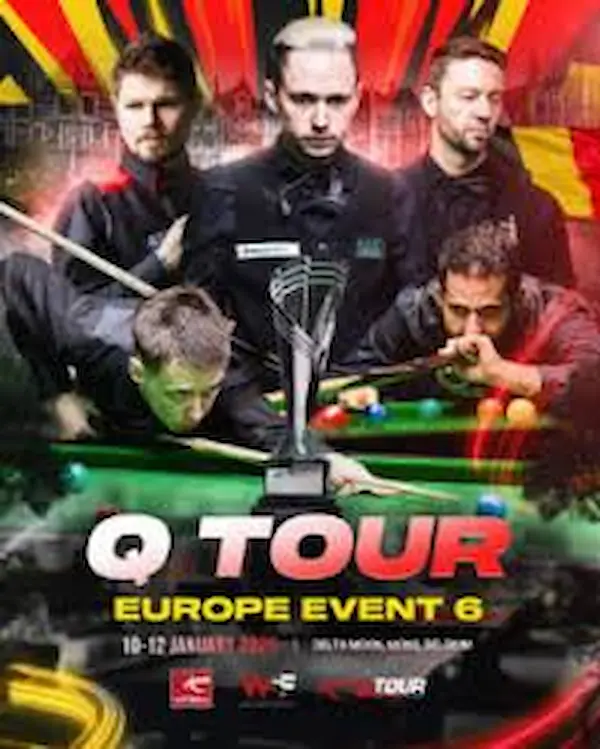 Affiche Epreuve 6 Q Tour 2025-2026 snooker