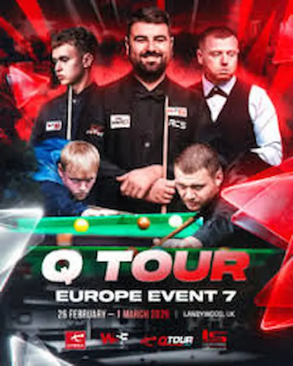 Affiche Epreuve 7 Q Tour 2025-2026 snooker