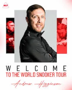Andrew Higginson snooker