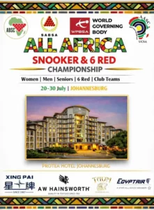 Affiche Championnat d'Afrique snooker 2026