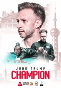 Judd Trump vainqueur aux Masters de Shanghaï 2026