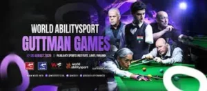 Affiche Worldability Games 2026 snooker