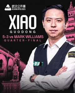 Xiao Guodong Wuhan Open 2026 snooker