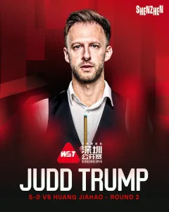 Judd Trump Shenzhen Open 2026 snooker