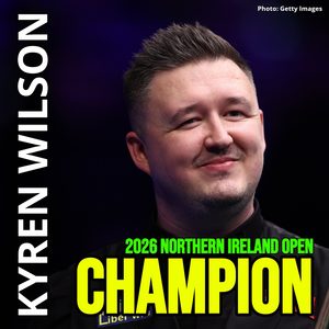 Kyren Wilson vainqueur du Northern Ireland Open 2026