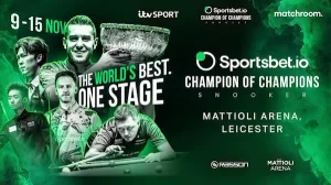 Affiche Champion of Champions 2026 snooker