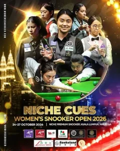 Affiche Niche Cues Women's Open 2026