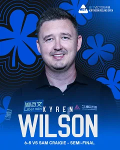 Kyren Wilson lors du Northern Ireland Open 2026
